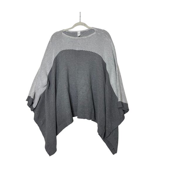 lululemon athletica Tops - Lululemon It All Lines Up Ponch Women's OS Heathered Gray